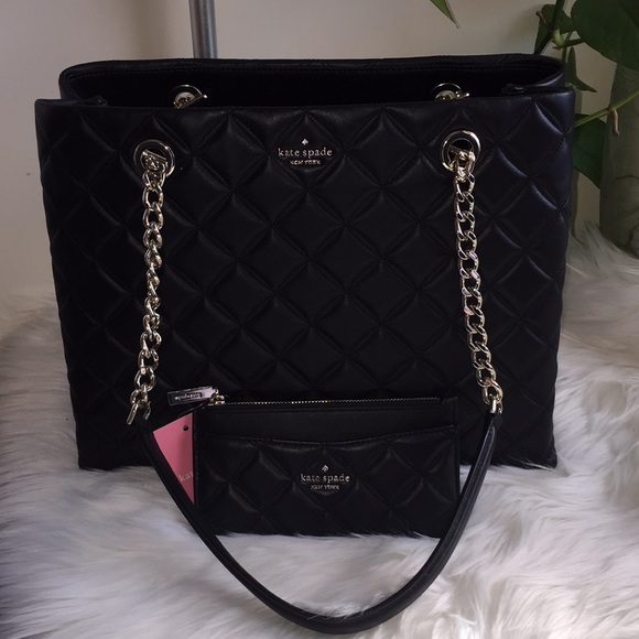 kate spade Handbags - KATE SPADE Natalia leather-tote no card holder